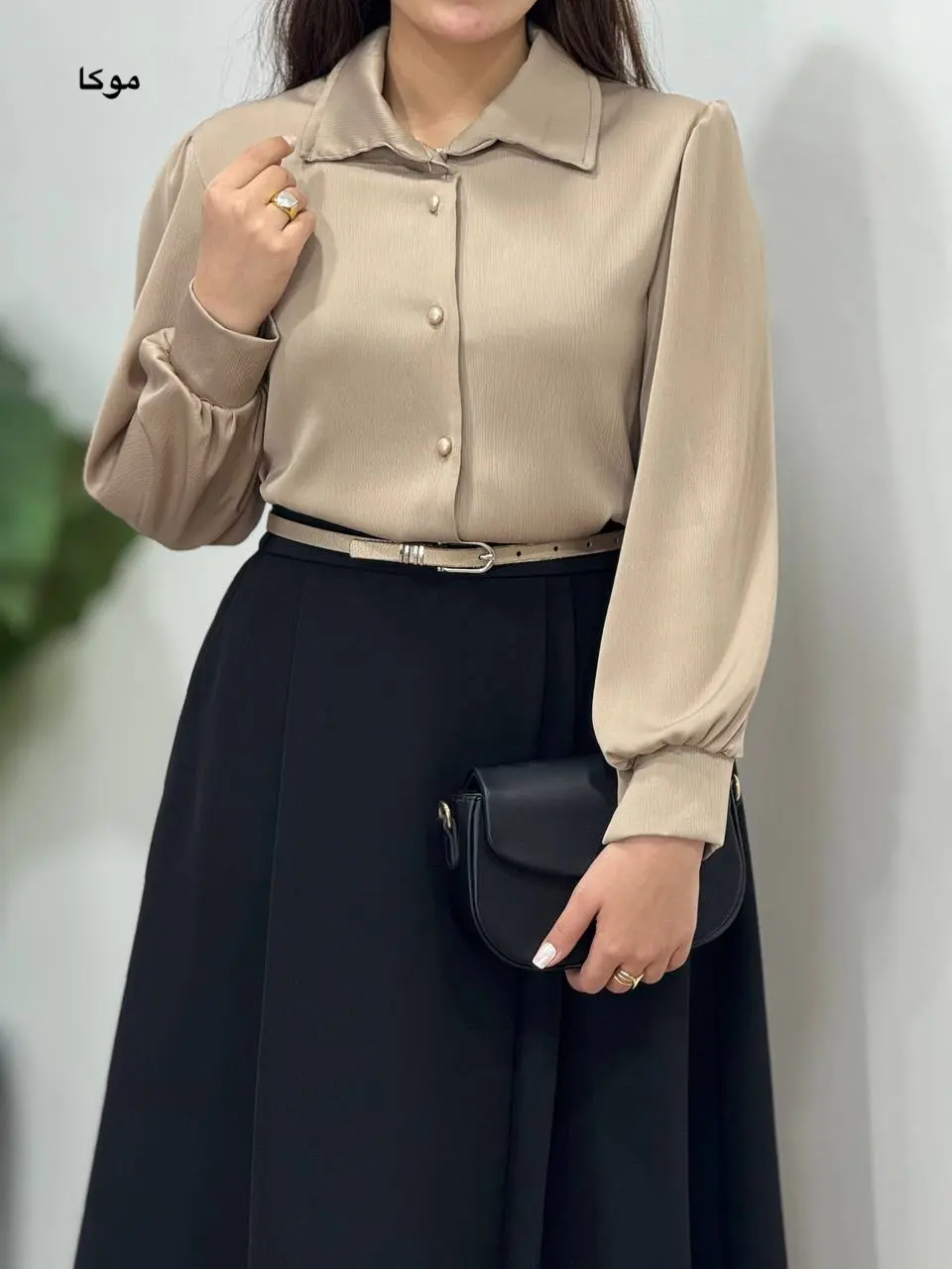 شومیز ساتن ابریشم جولیا